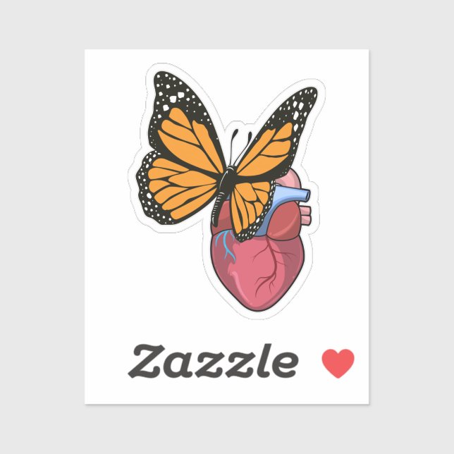 Butterfly with Heart (Sheet)