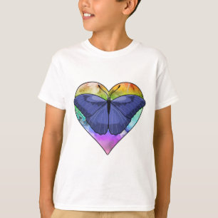 Butterfly with Heart T-Shirt