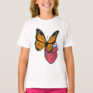 Butterfly with Heart T-Shirt