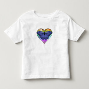 Butterfly with Heart Toddler T-shirt