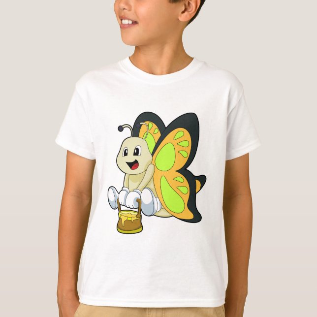 Butterfly with Honey T-Shirt (Front)