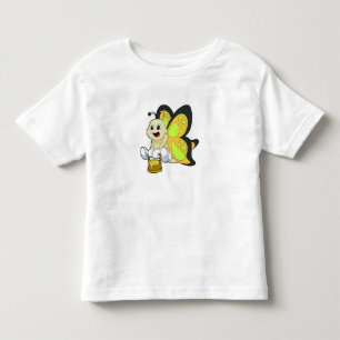 Butterfly with Honey Toddler T-shirt
