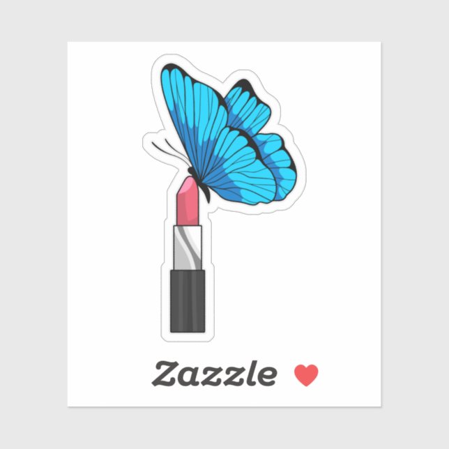 Butterfly with Lipstick (Sheet)