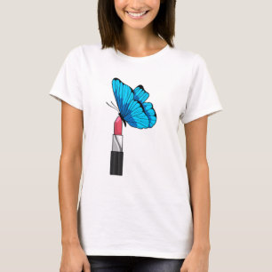 Butterfly with Lipstick T-Shirt