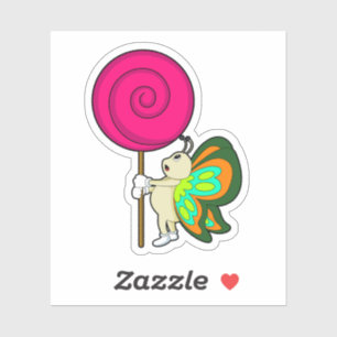 Butterfly with Lollipop