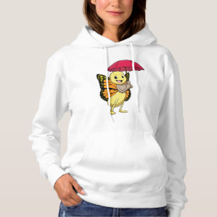 Butterfly with Umbrella Hoodie