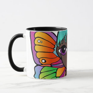 Butterfly Woman Coffee Mug