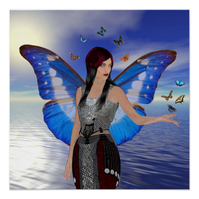 Butterfly Woman Poster (Front)