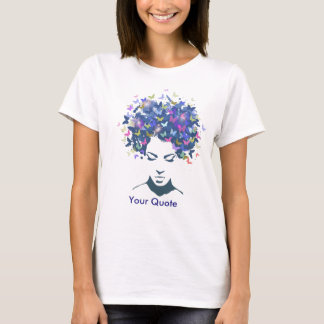 Butterfly Woman T-Shirt