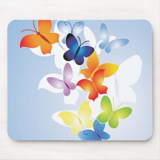 Butterfly Wonder Mouse Pad (Front)