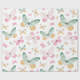 Butterfly Wrapping Paper