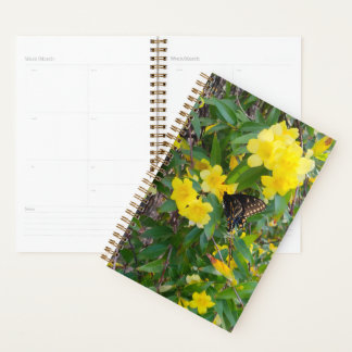 Butterfly & Yellow Flowers Planner