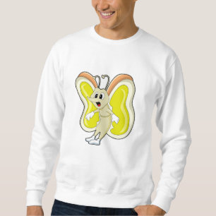 Butterfly yellow sweatshirt