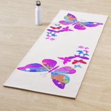 butterfly Yoga Mat