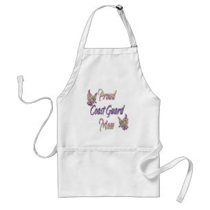 butterflyproudmomcoastguard standard apron
