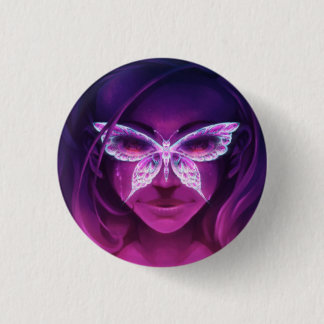 ButterflyRash 1 Inch Round Button