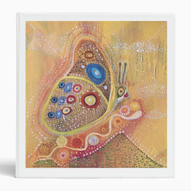 Butterfy Genesis Painting  Binder (Front)