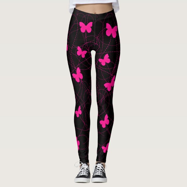  Butterfy Leggings - Custom Colours (Front)