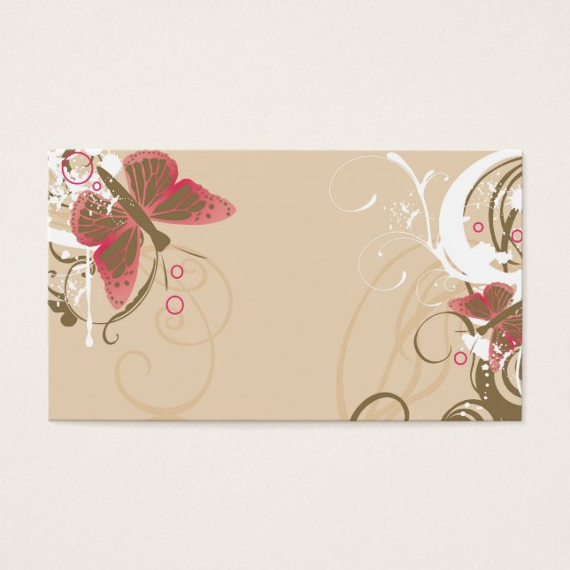 Butterlies Profile Card (Front)