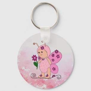 butterling Rosa Keychain