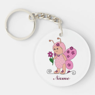 butterling Rosa Keychain