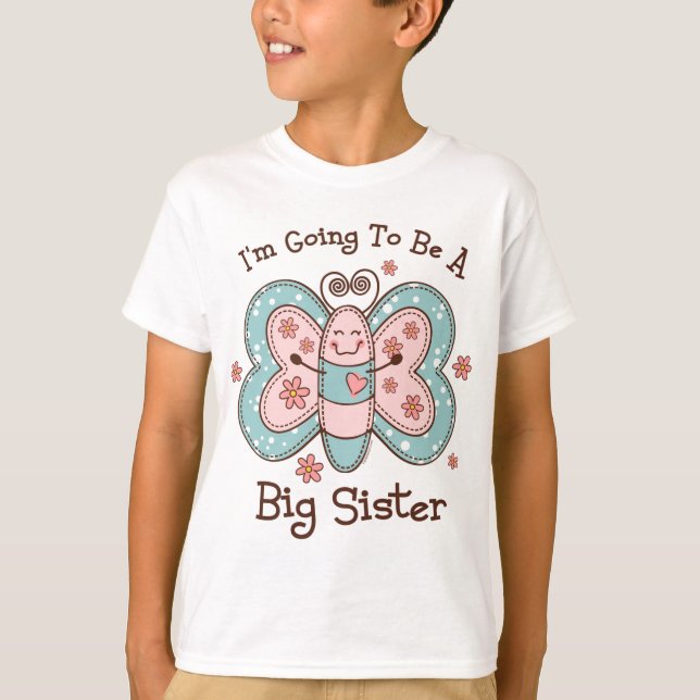 Butterly Future Big Sis T-Shirt (Front)