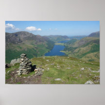 Buttermere and Crummock Water Poster