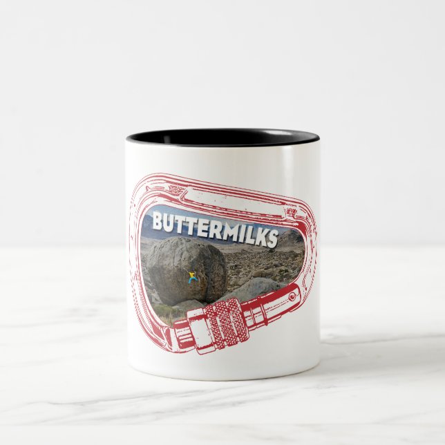 Buttermilks Climbing Carabiner Mug (Center)