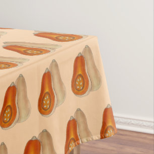 Butternut Butter Nut Squash Gourd Vegetable Veg Tablecloth