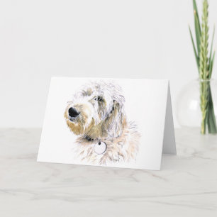 Butters la carte de crédit Labraoodle Greeting