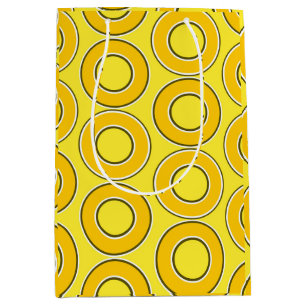 Butterscotch Retro Doughnuts Medium Gift Bag