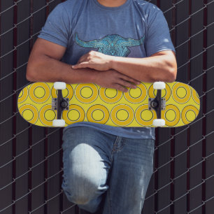 Butterscotch Retro Doughnuts Skateboard