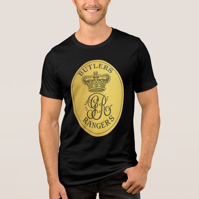 Buttlers Rangers Tri-Blend Shirt (Front)