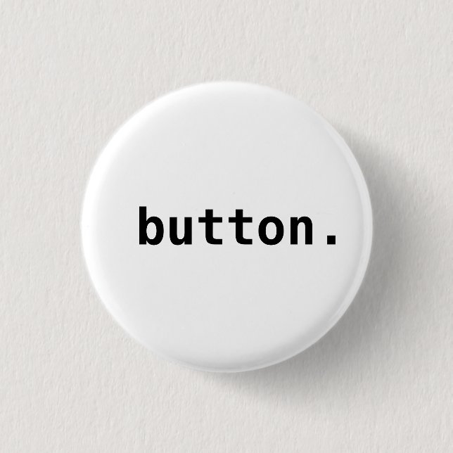 button. 1 inch round button (Front)