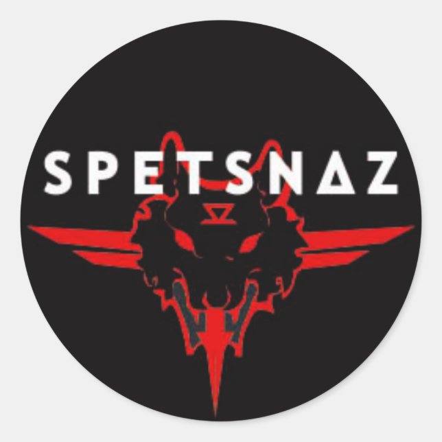 Button%20Spetsnaz%20ROW%202%20Shop Classic Round Sticker (Front)