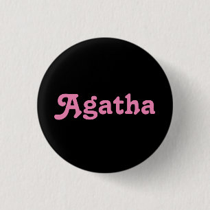 Button Agatha