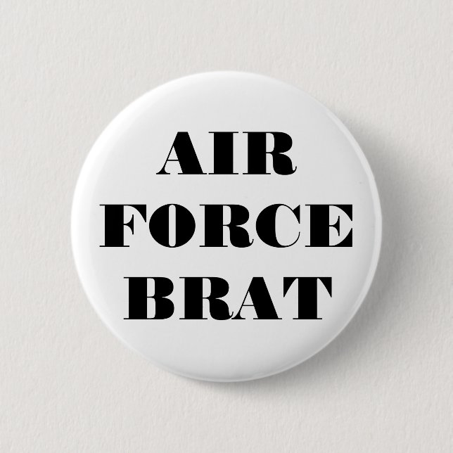 Button Air Force Brat (Front)