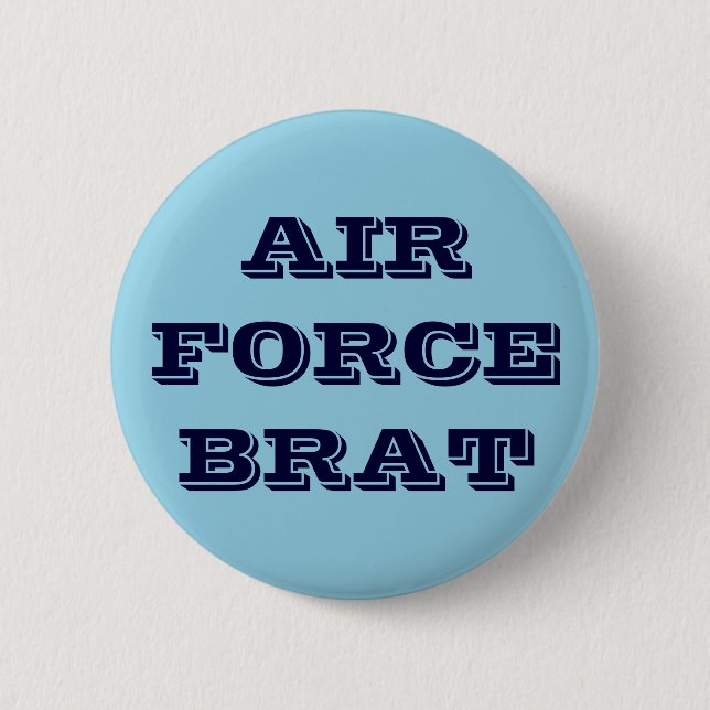 Button Air Force Brat (Front)