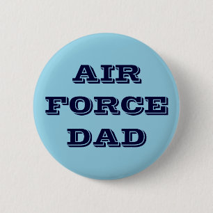 Button Air Force Dad