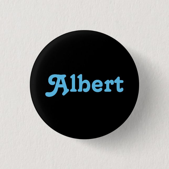 Button Albert (Front)