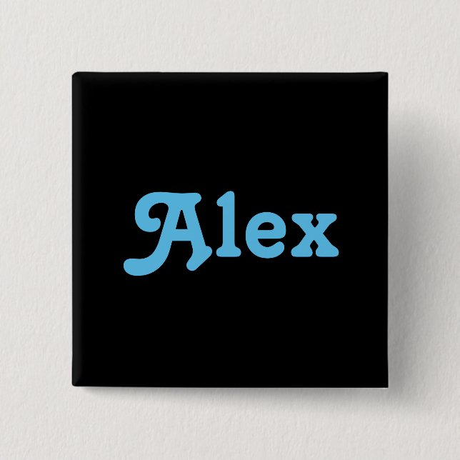 Button Alex (Front)