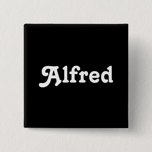 Button Alfred (Front)