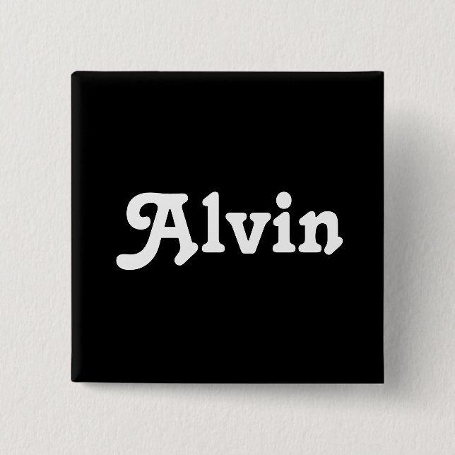 Button Alvin (Front)