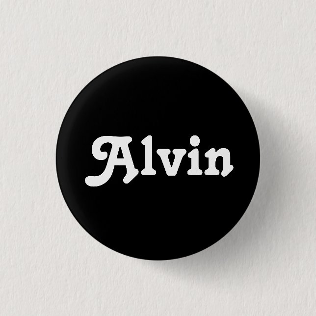 Button Alvin (Front)