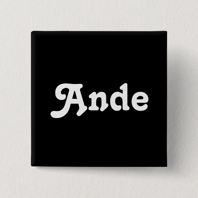 Button Ande (Front)