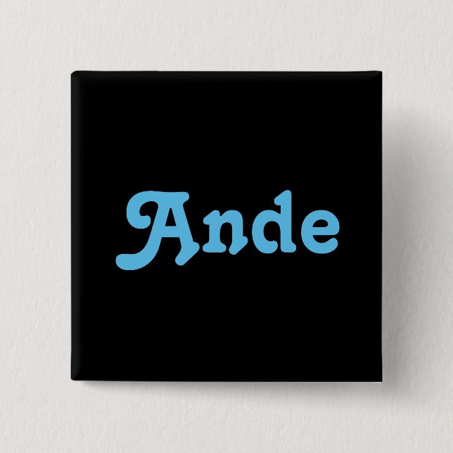 Button Ande (Front)