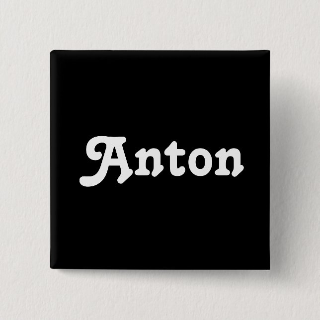 Button Anton (Front)