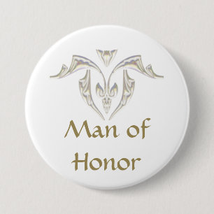 Button Badge - Man of Honour