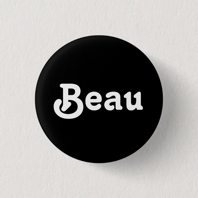 Button Beau (Front)