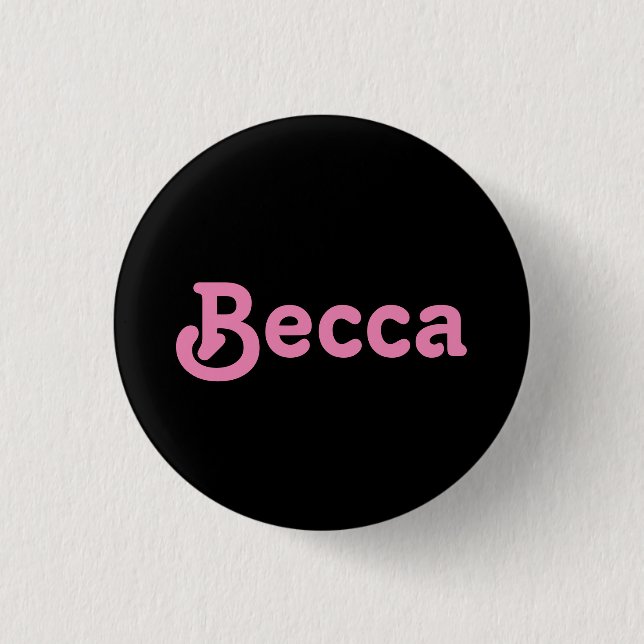 Button Becca (Front)